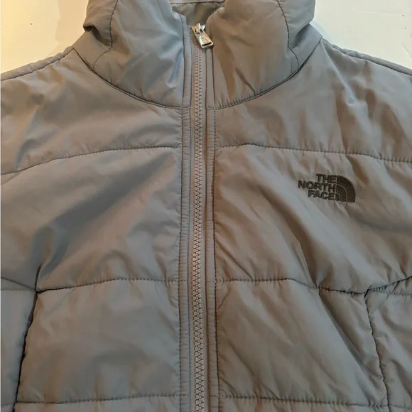 THE NORTH FACE Gray Quilted JACKET M - Picture 13 of 13